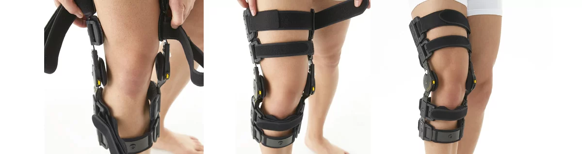 Post-Operative ROM Knee Brace with Revolving Dial Lock (3)